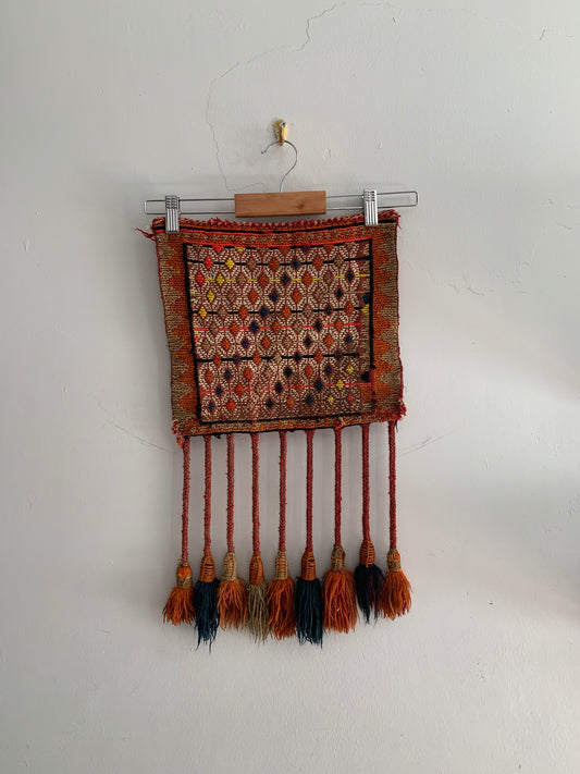 IRAN ANTIQUE SHIRAZ QASHQAI VANI TANCHEH 1860年代