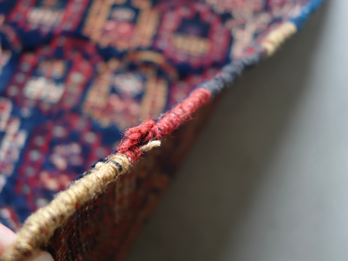 IRAN ANTIQUE SHIRAZ KHAMSEH MAZIDI CLAN ORNEK 1820年代 72×55cm