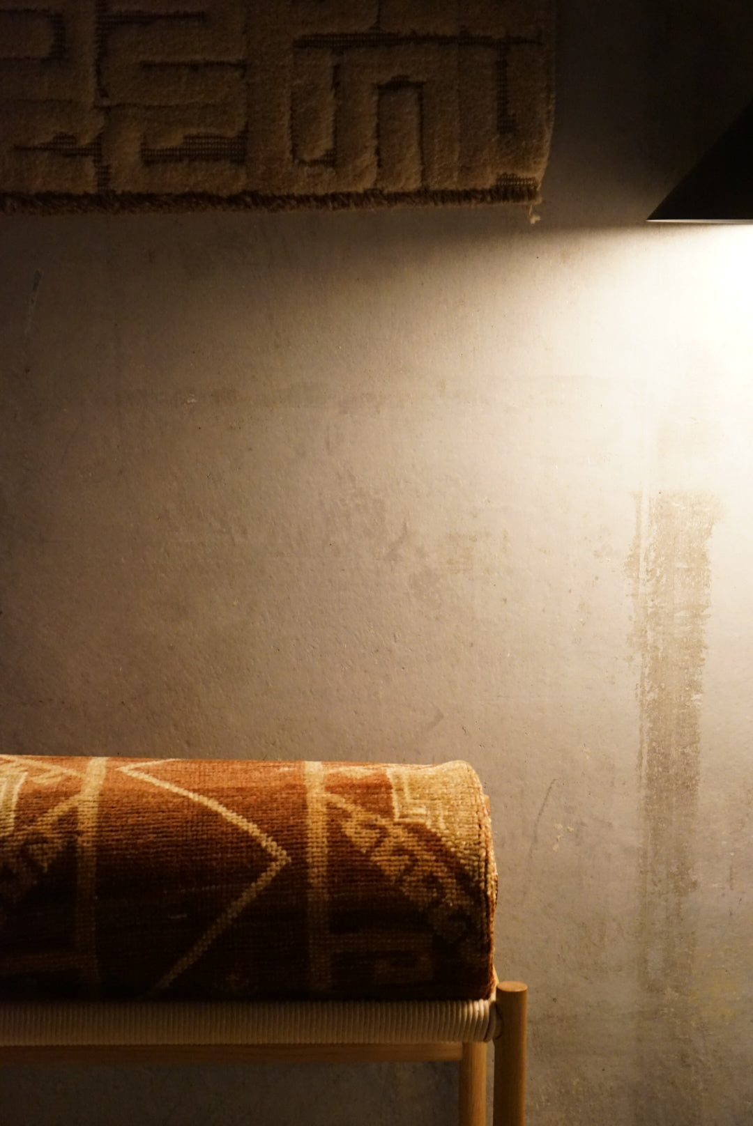 TURKEY VINTAGE ANATORIA BROWN 1980年代 256 × 155 cm No.TR25157