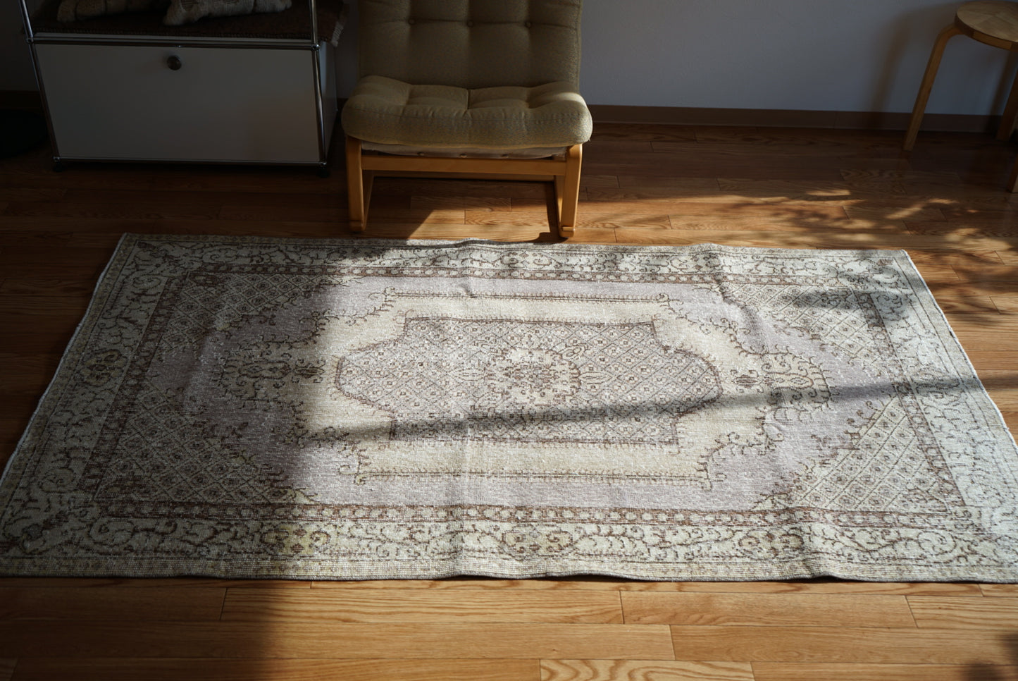 Türkiye Old Isparta Pale Purple 1970年代 207 × 116.5 cm No.TR25435
