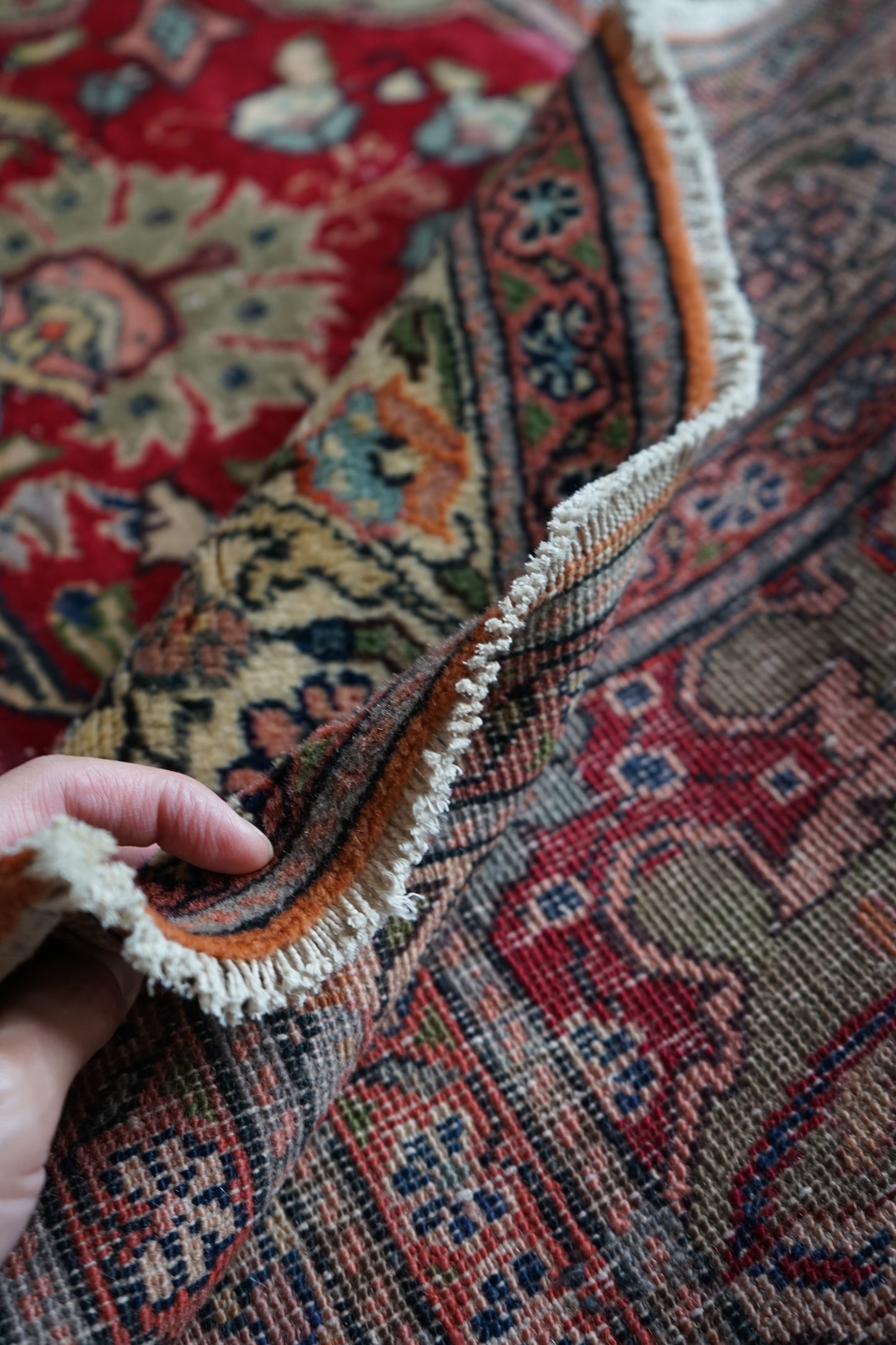 TURKEY OLD KAYSERI PINK 1950-1960年代 218 × 153 cm No.TR25192