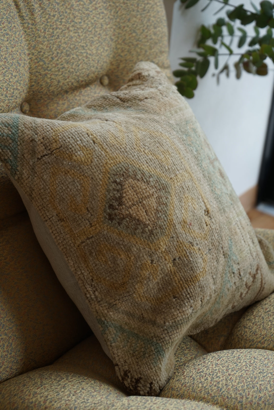 Türkiye Old Cushion Cover Natural 40 × 40 cm No.TR25441