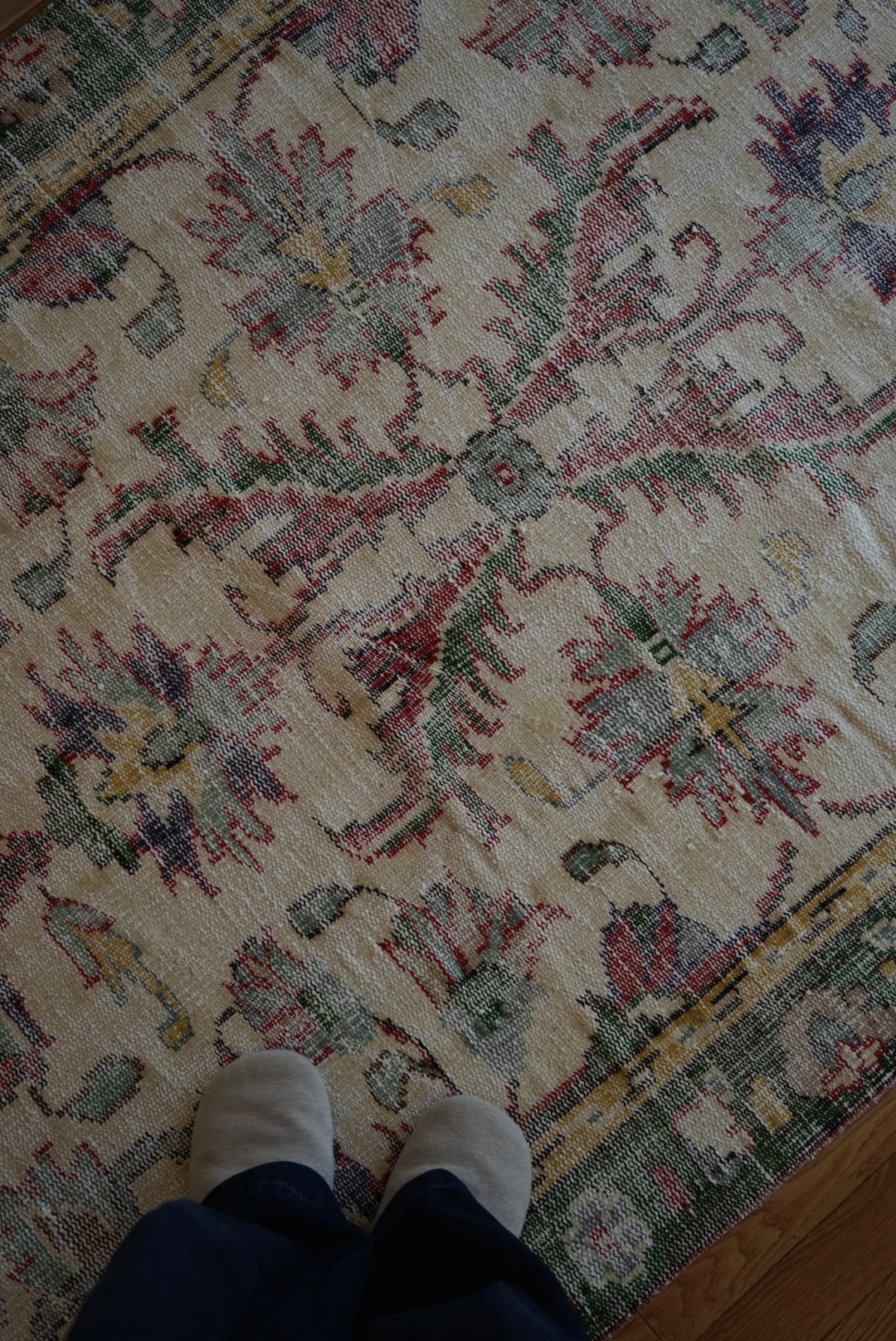 Türkiye Old Isparta Flower 1960年代 231 × 134 cm No.TR25376