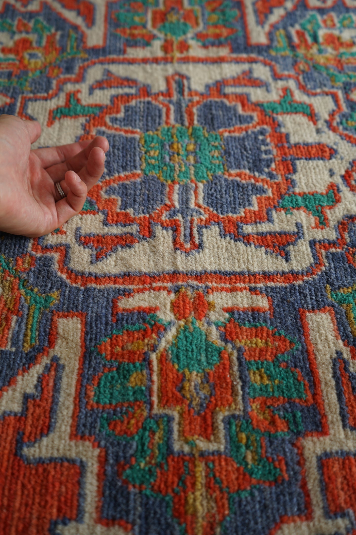 店頭販売 ÉTRETAT ORIGINAL IRAN HERIZ DESIGN 190 × 140 cm