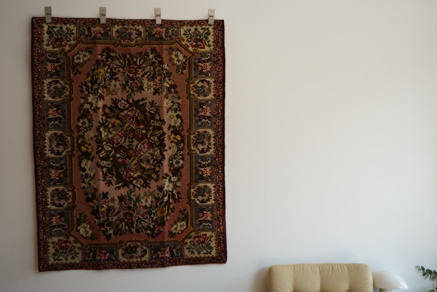 IRAN ANTIQUE BAKHTIARI 
FARADONBEH GOLPATO 1870年代 150 × 114 cm