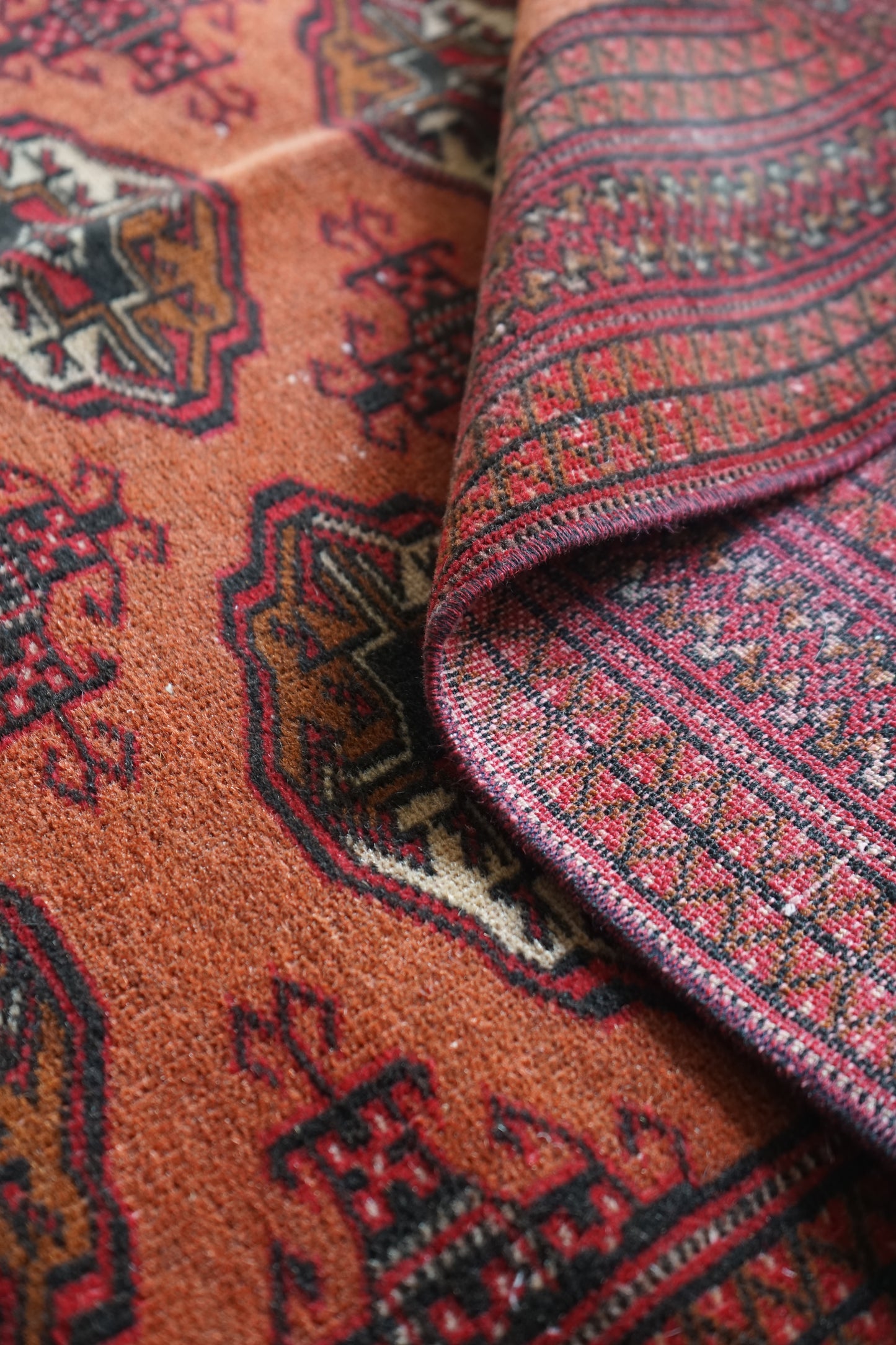 TURKEY OLD TURKMEN 1950-1970年代 195 × 123 cm No.TR2590