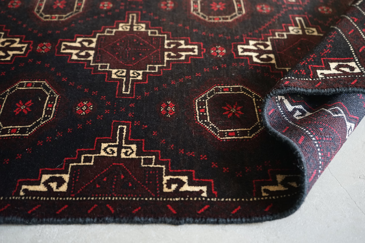 AFGHANISTAN OLD BALUCH RUNNER 1970年代 173 × 68 cm No.AF2511