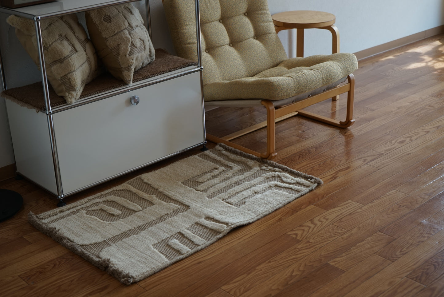 店頭販売 ORIGINAL IRAN QASHQAI KILIM DOORSIZE " PERSIA " 95 × 65 cm