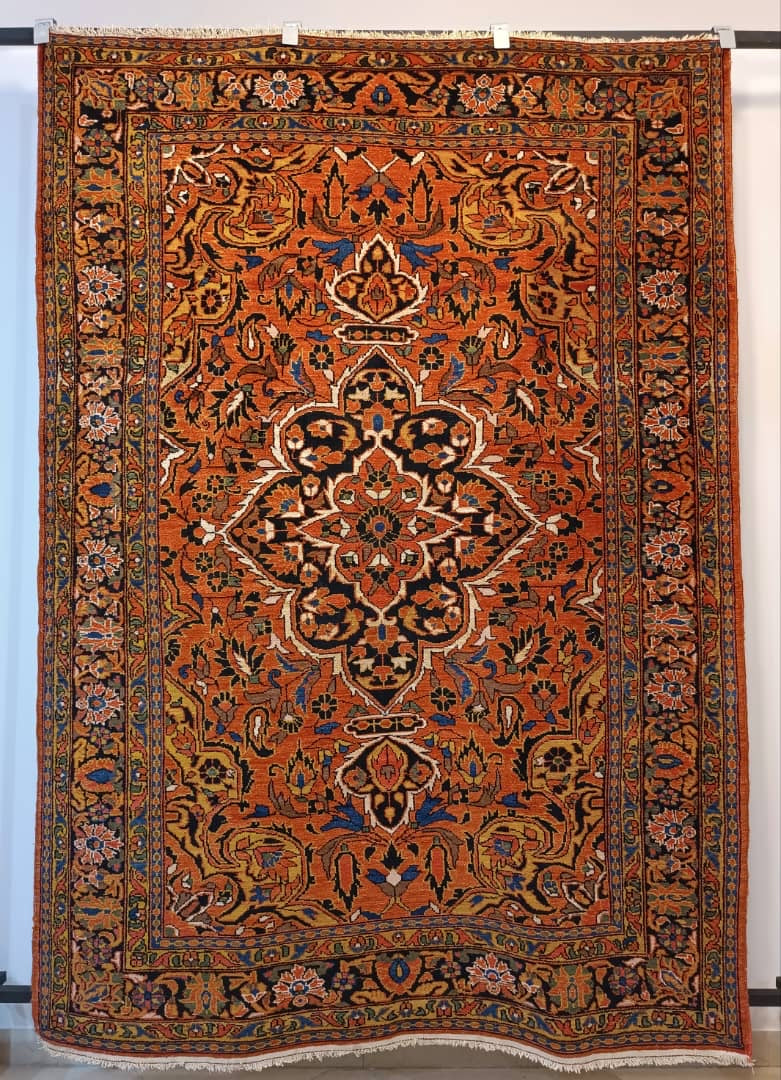 店頭販売 IRAN ANTIQUE ARMENIAN LILIAN 1820年代 208 × 146 cm