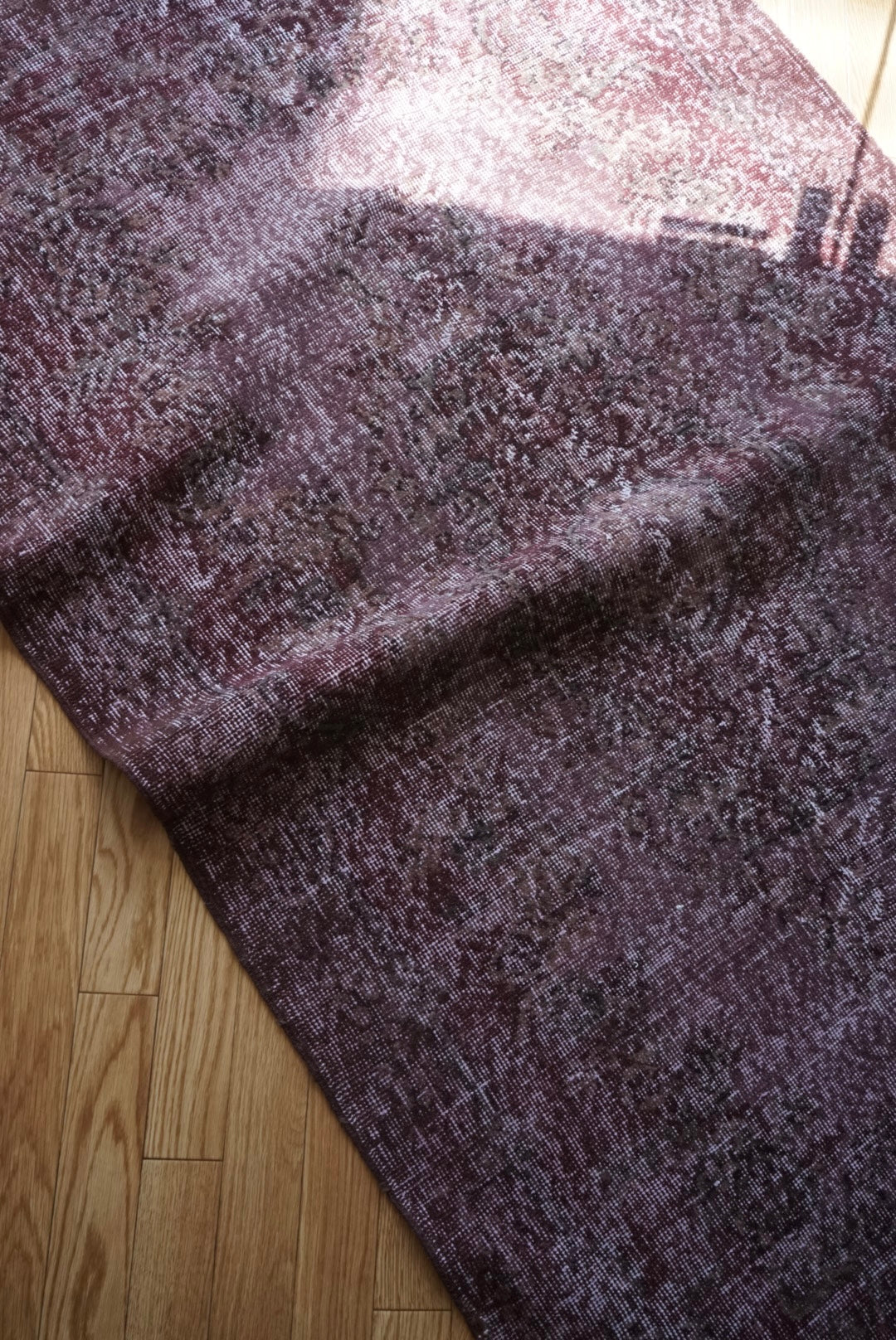 Türkiye Old Isparta Overdye Purple 1970年代 cm No.TR25470