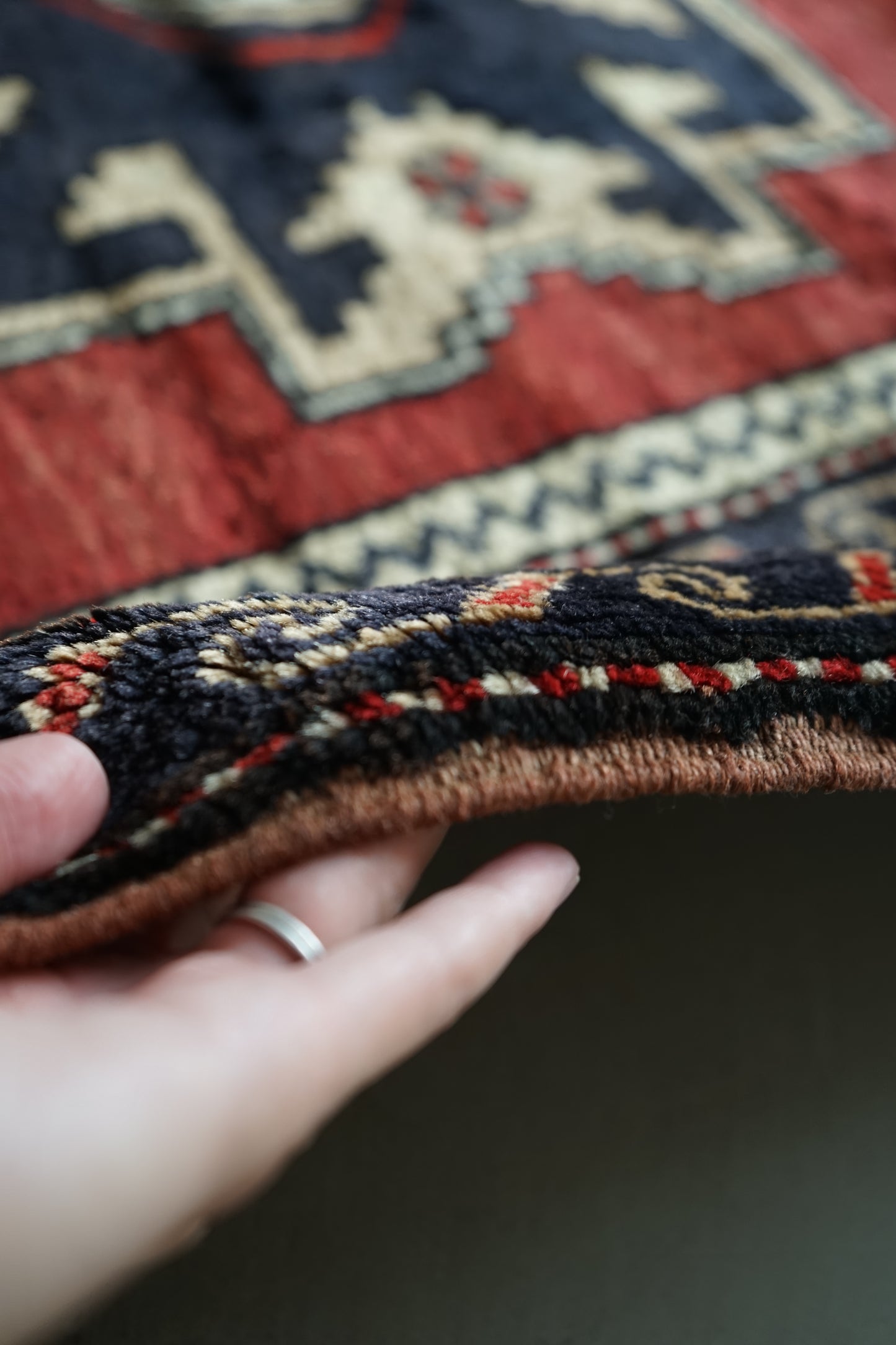 TURKEY OLD AKSARAY TASPINAR 1950-1960年代 220 × 117 cm