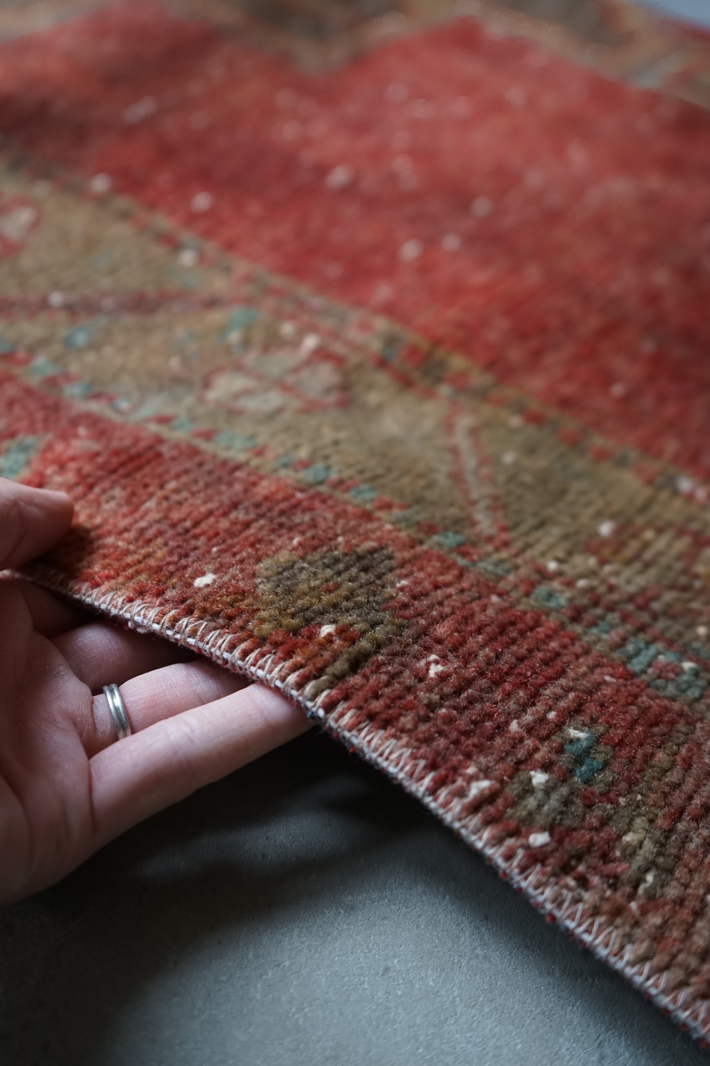 TURKEY OLD ISPARTA RUNNER 1970年代 132 × 51.5 cm No.TR25203