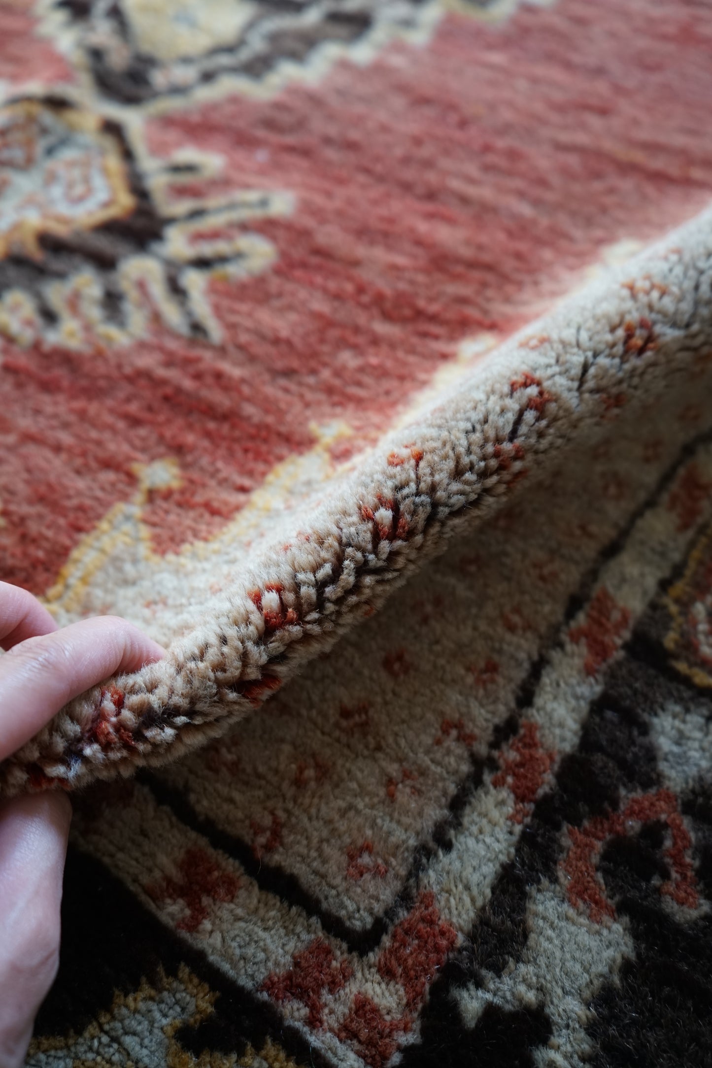 TRIBAL RUG TURKEY OLD KONYA OUSHAK 1965年代 164 × 115 cm No.TR25194