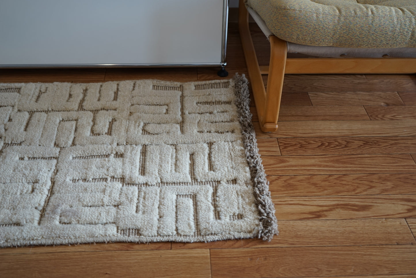 店頭販売 ORIGINAL IRAN QASHQAI KILIM DOORSIZE " QANAT " 95 × 65 cm