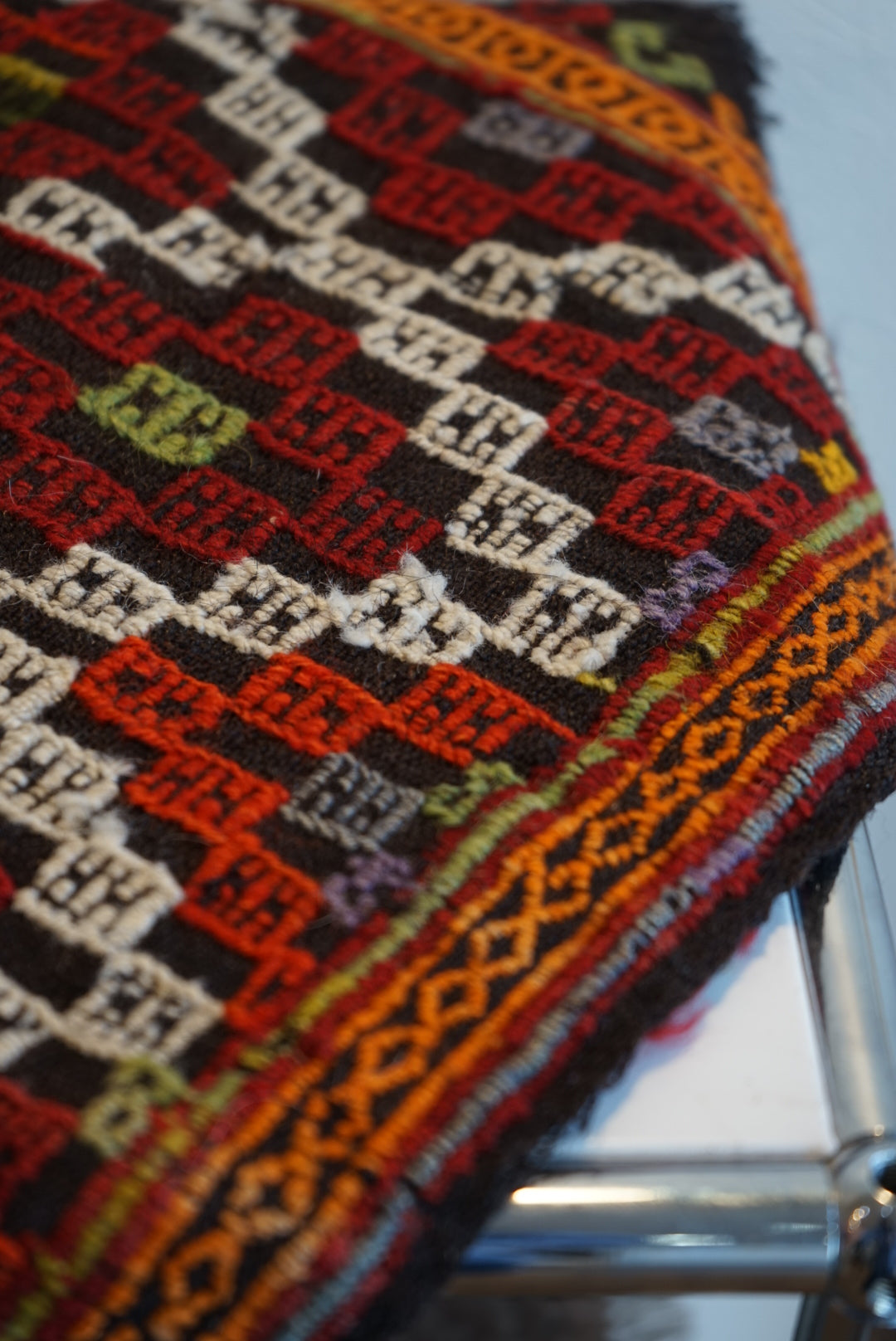 TURKEY OLD ANATOLIA KILIM 1950年代 73 × 67.5 cm