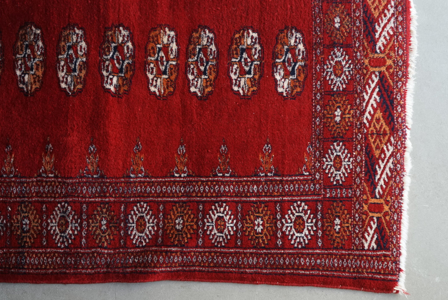Türkiye Old Turkmen Red 1970年代 141 × 93 cm No.TR25232