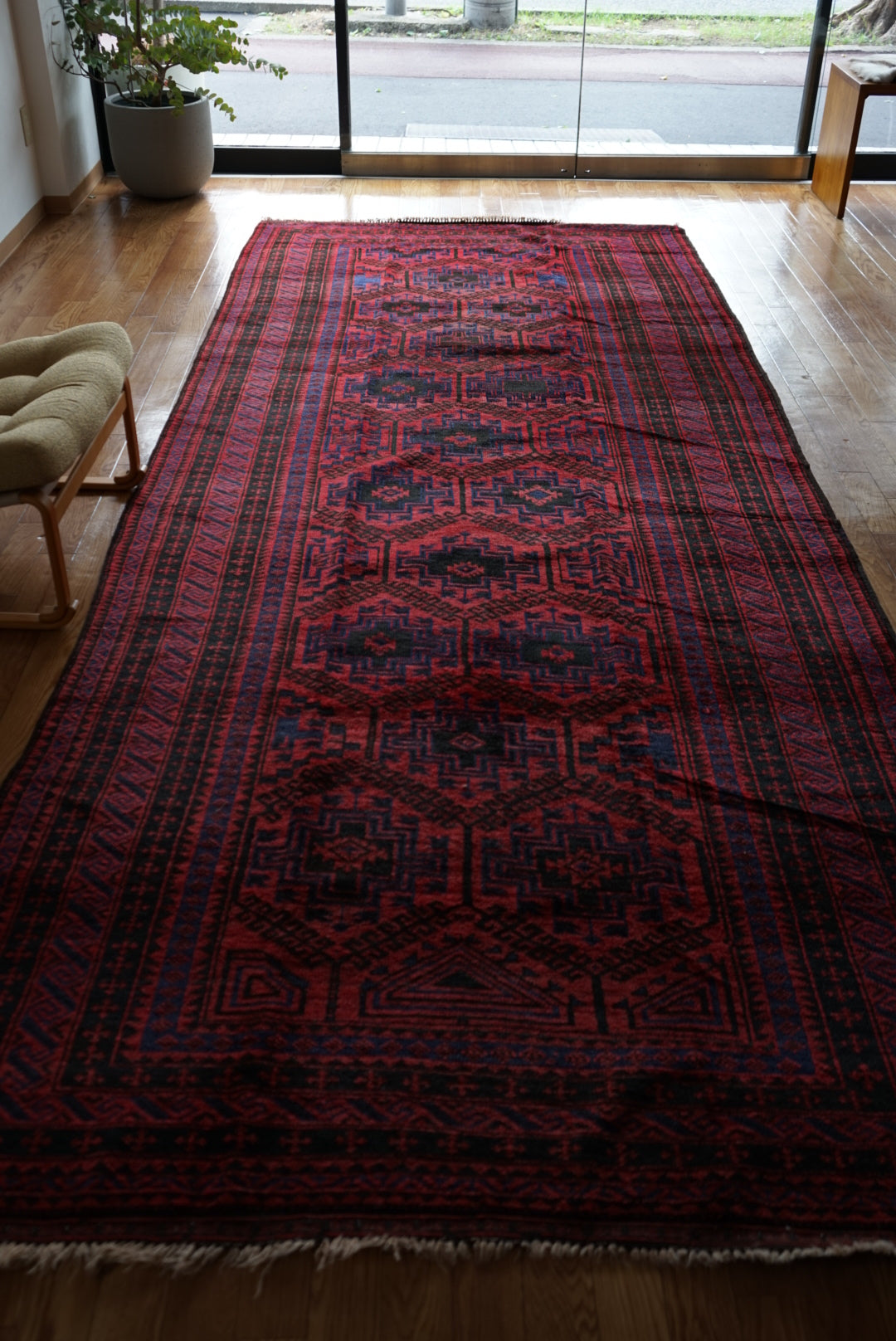 Afghanistan Vintage Baluch 1980年代 381 × 152 cm No.AF2529