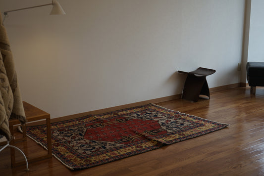 Türkiye Old Isparta Prayer Rug 1950-1960年代 173 × 122 cm No.TR25174