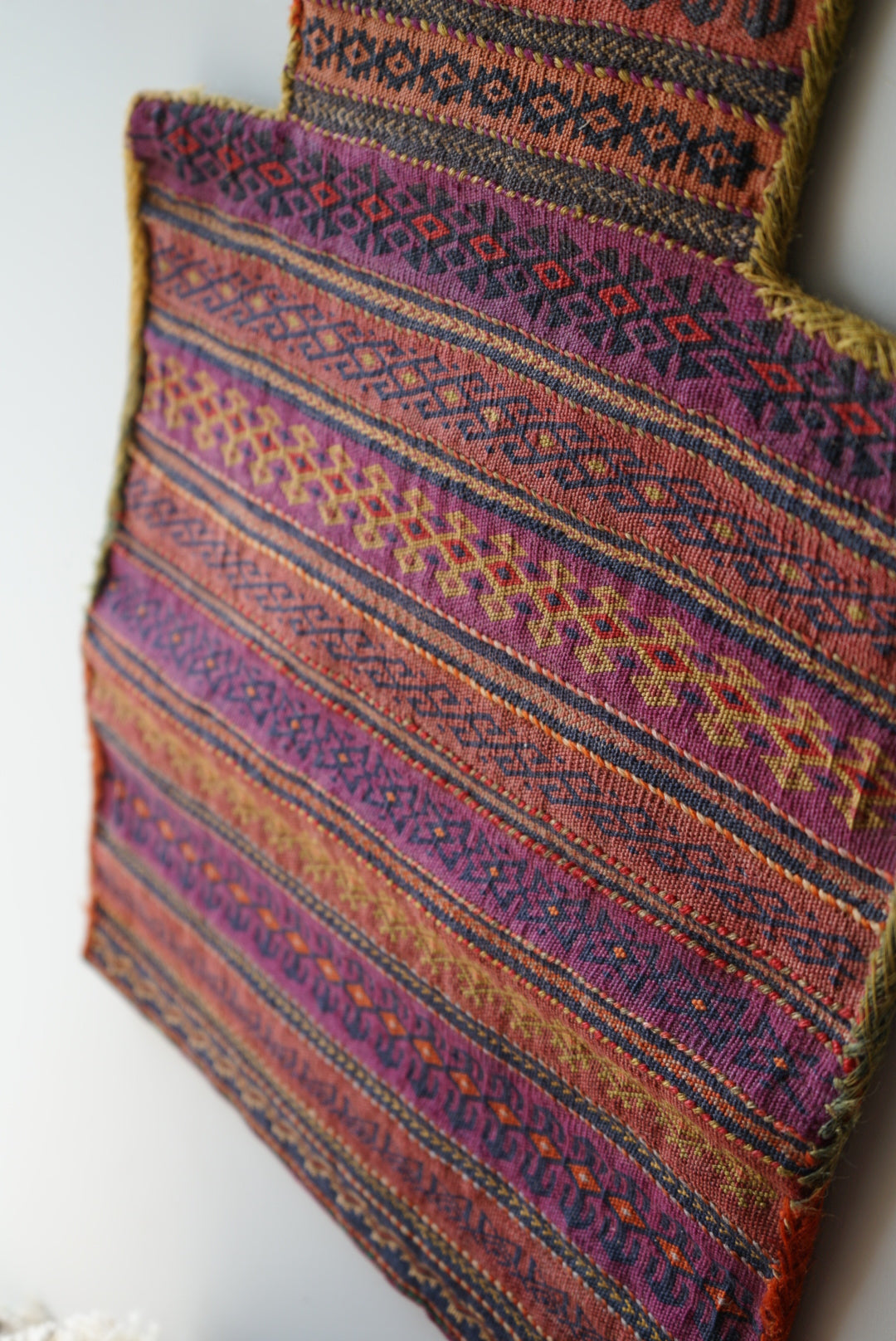 AFGHANISTAN-IRAN OLD QALAI NAW SALT BAG 1980年 56.5 × 40.5 cm