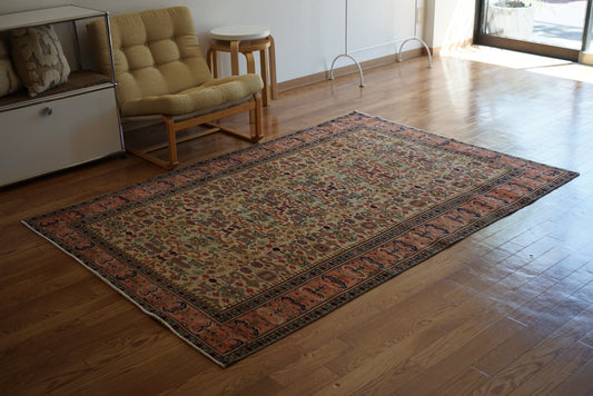 TURKEY OLD KAYSERI PINK 1950-1960年代 212 × 145 cm No.TR25190