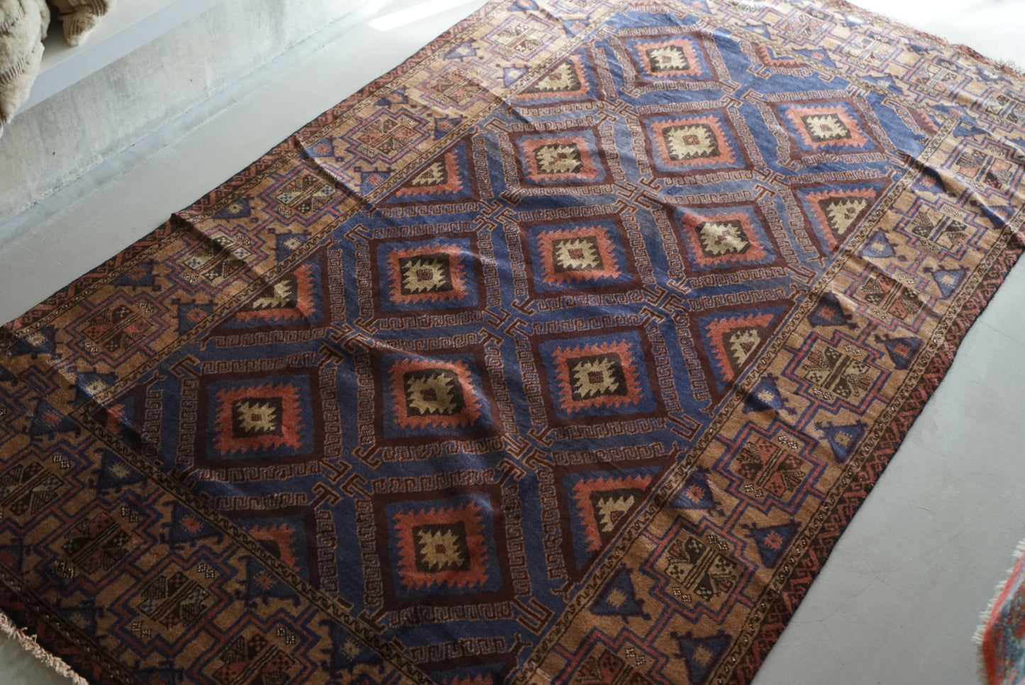 AFGHANISTAN OLD BALUCH 1970年代 258 × 148 cm No.AF2504