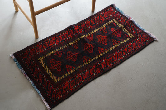 AFGHANISTAN BALUCH DOOR SIZE 1970-1980年代 102×53cm