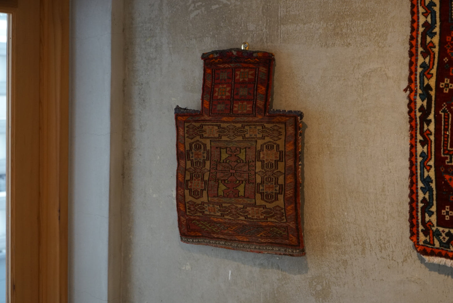 AFGHANISTAN OLD BALUCH SALT BAG 1970年代 46 × 34.5 cm