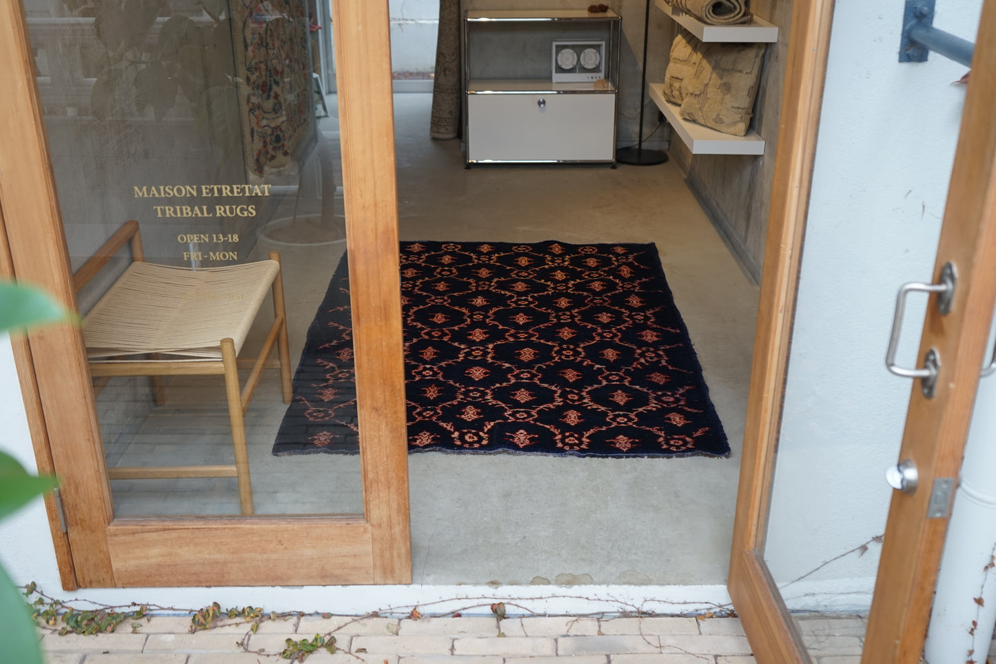 TURKEY OLD ISPARTA NAVY 1970年代 165 × 124 cm No.TR25211