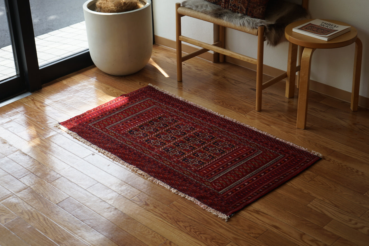 IRAN ANTIQUE TURKMEN 1910年代 118×61cm