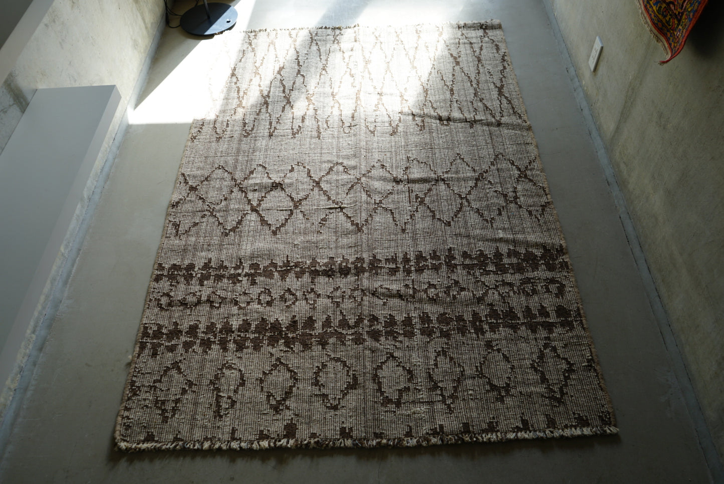 店頭販売 ORIGINAL IRAN QASHQAI KILIM TRIBE 204 × 142 cm