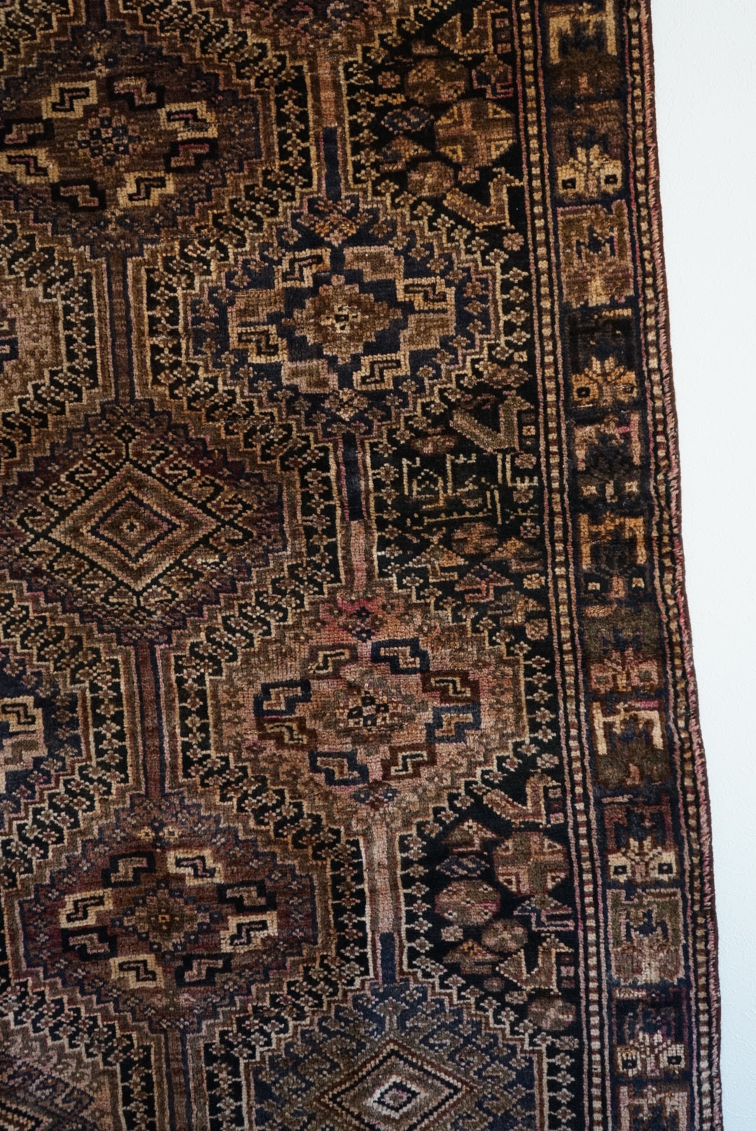 店頭販売 Iran Antique Shiraz Khamseh Dolkhani 1770年代 186 × 131 cm