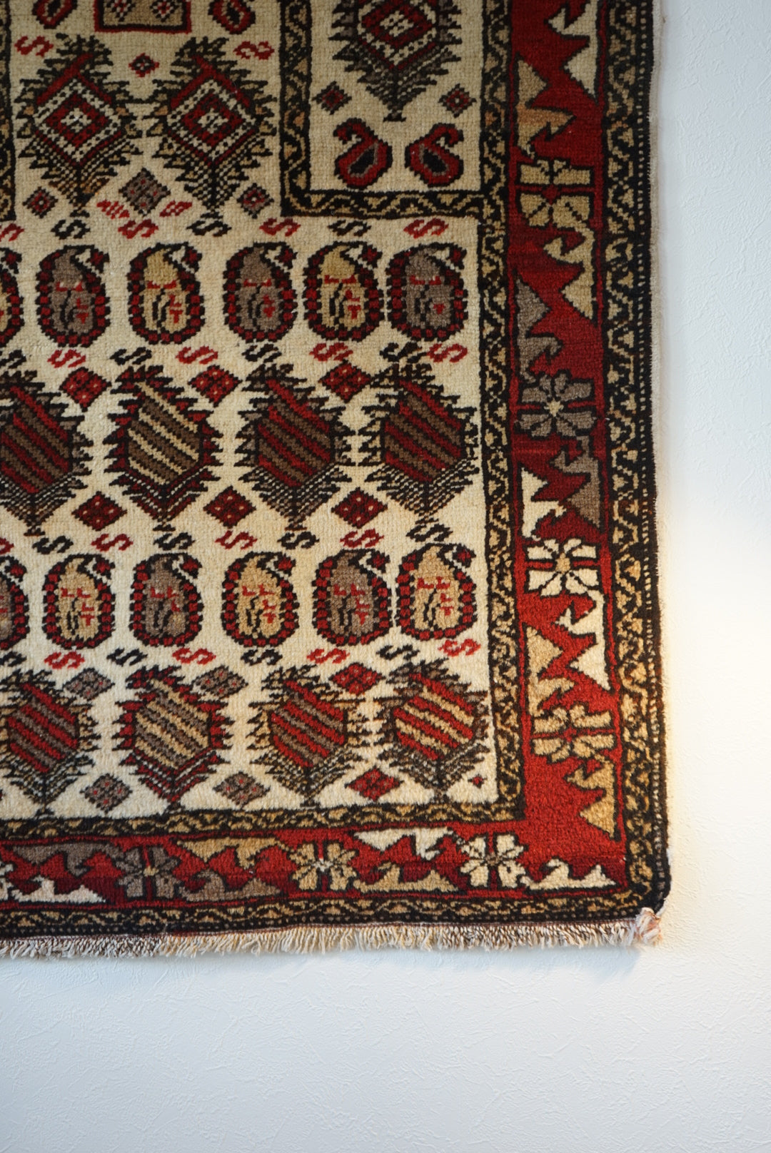 Türkiye Old Anatolia Kid's Prayer rug "Armond" 1960年代 92 × 78 cm No.TR25322