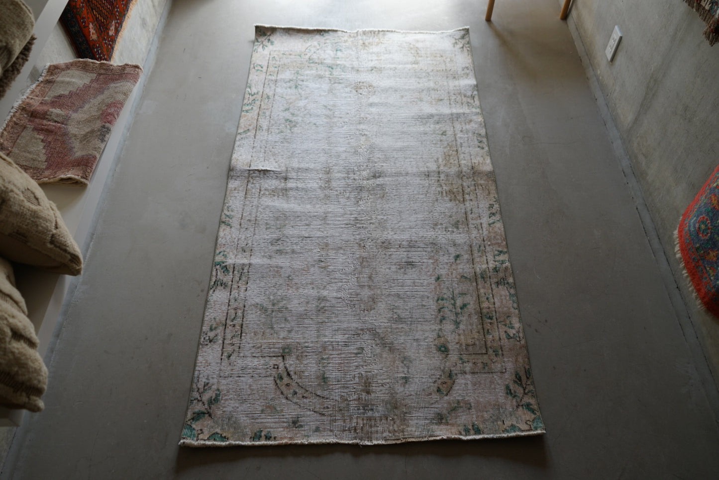 TURKEY OLD ISPARTA GREEN GARDEN 1970年代 189  × 101 cm No.TR25133