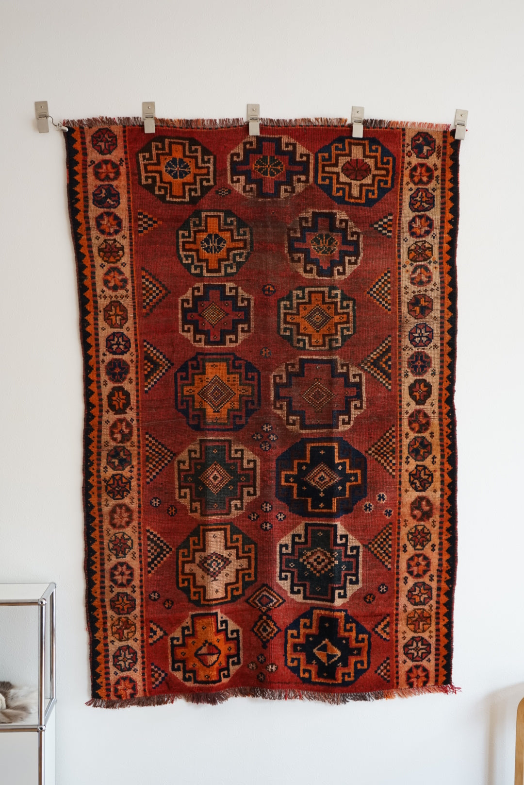 店頭販売 Iran Antique Qashqai Shiraz 1840年代 172 × 115 cm