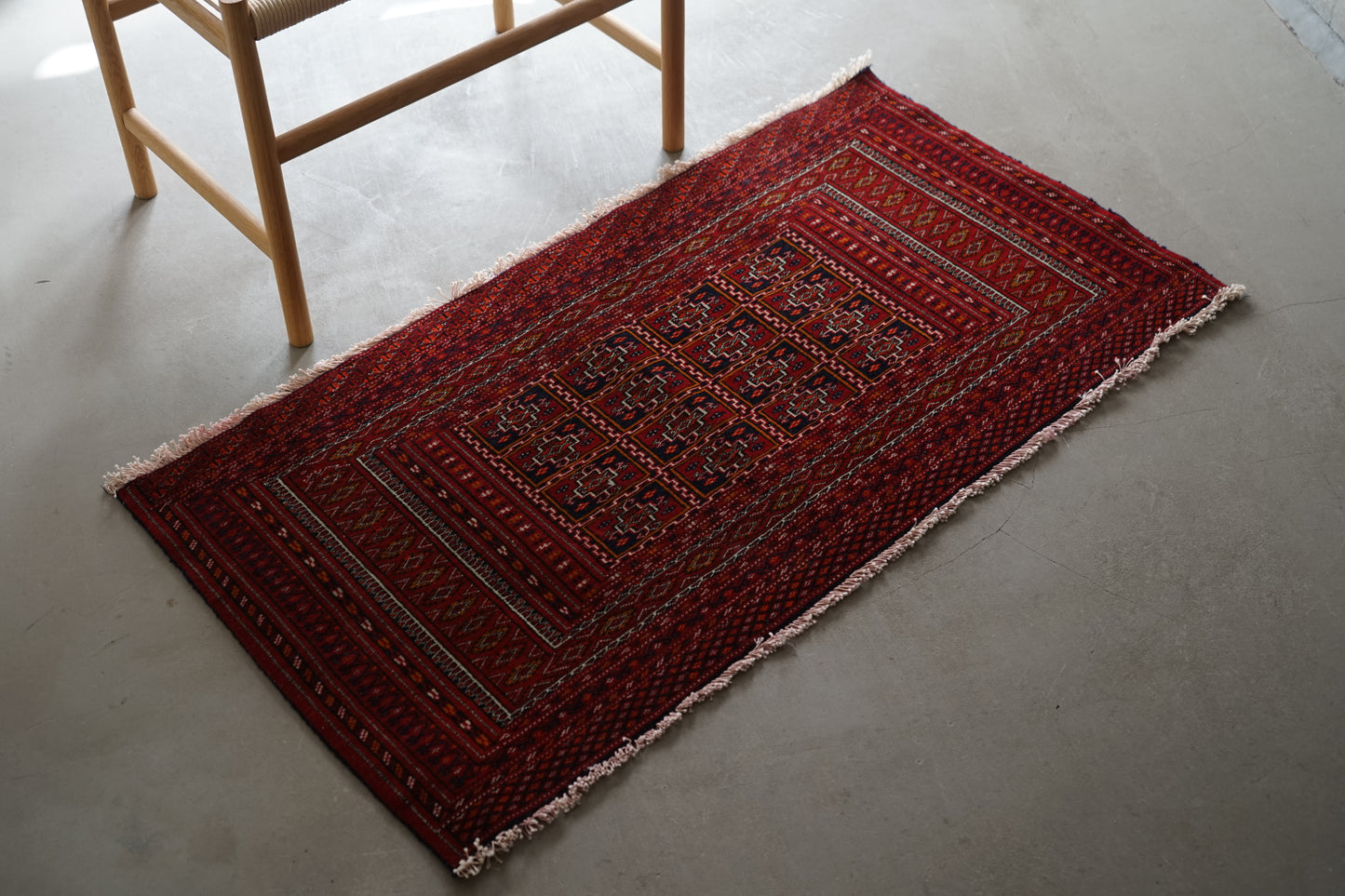 IRAN ANTIQUE TURKMEN 1910年代 118×61cm