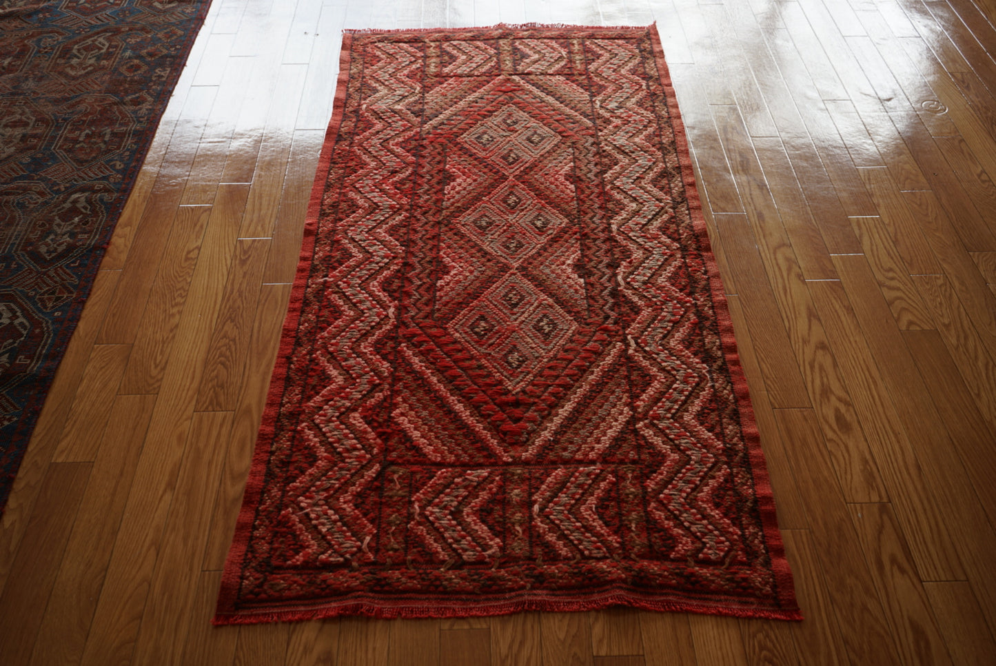 Türkiye Old Kilim Red 1970年代 180 × 88 cm No.TR25268