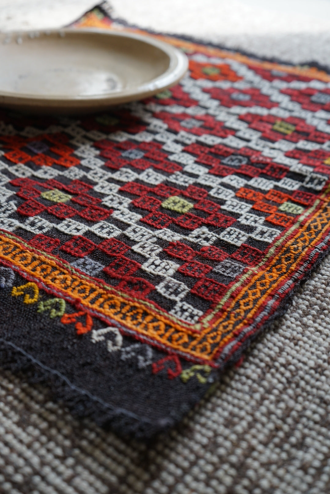 TURKEY OLD ANATOLIA KILIM 1950年代 73 × 67.5 cm