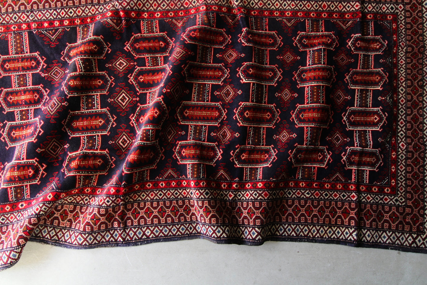 AFGHANISTAN VINTAGE BALUCH 1980年代 196.5 × 107.5 cm