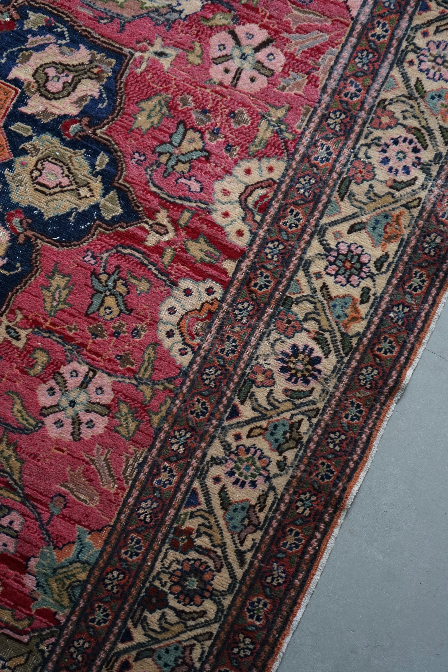 TURKEY OLD KAYSERI PINK 1950-1960年代 218 × 153 cm No.TR25192