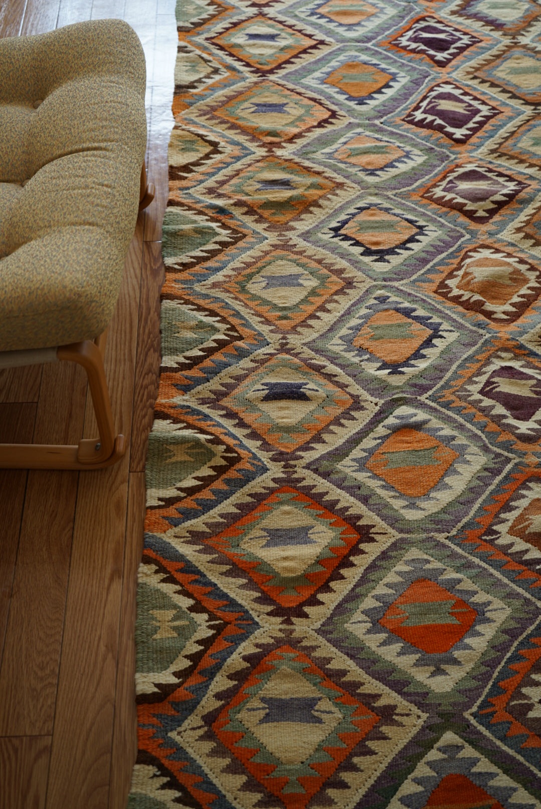 Türkiye Old Sivas Kilim 1960年代 314 × 165 cm