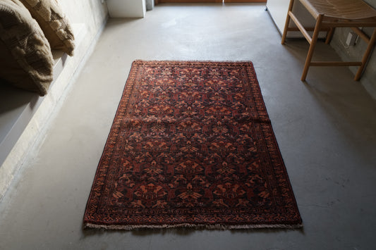 AFGHANISTAN OLD TURKMEN MIRCHAQ GULL 1960年代 135.5 × 90 cm No.AF2513