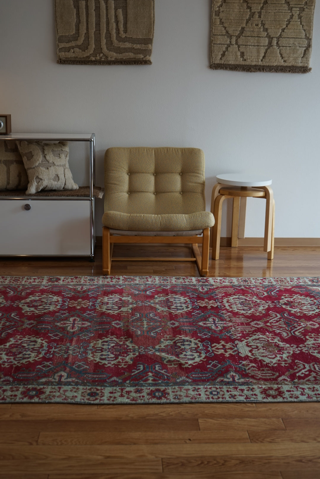 Türkiye Old Isparta RosePink 1960年代 251 × 147 cm No.TR25377