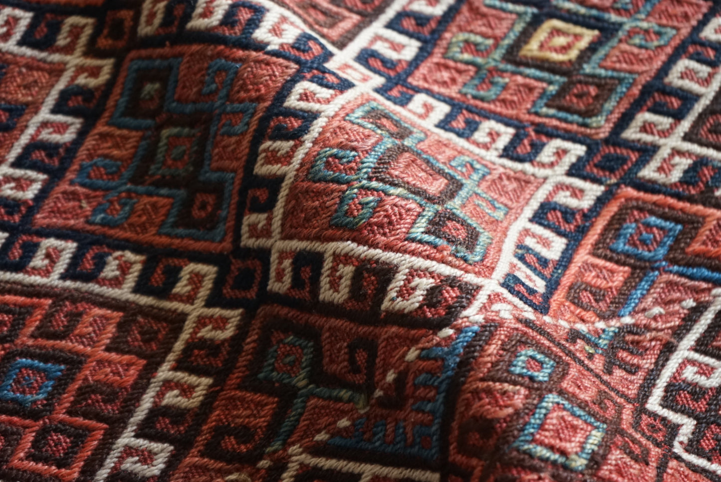 Türkiye Old Kurdistan Jajim Small size 1970年代 53 × 49 cm No.TR25233