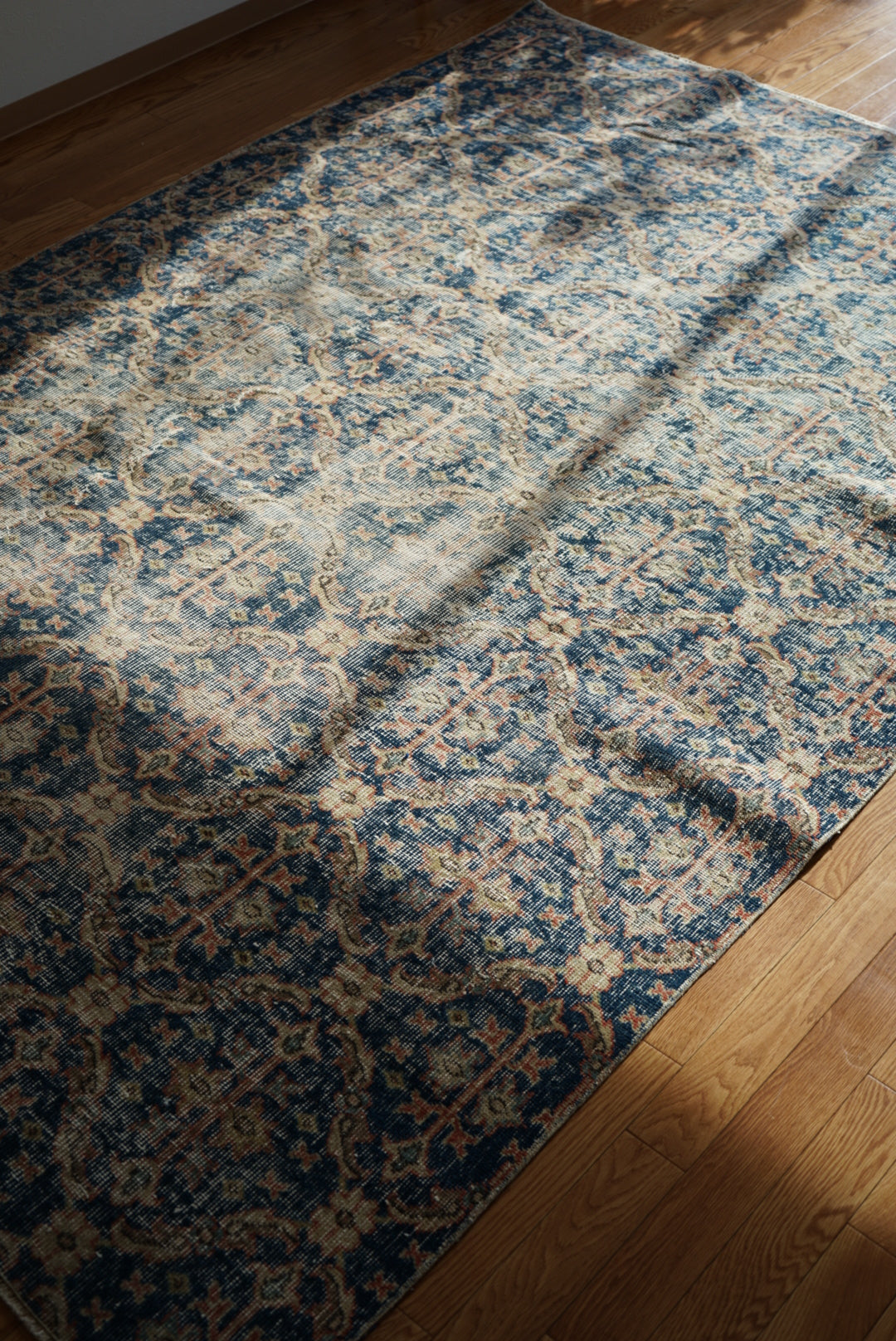 Türkiye Old Isparta Blue 1970年代 255 × 176.5 cm No.TR25434