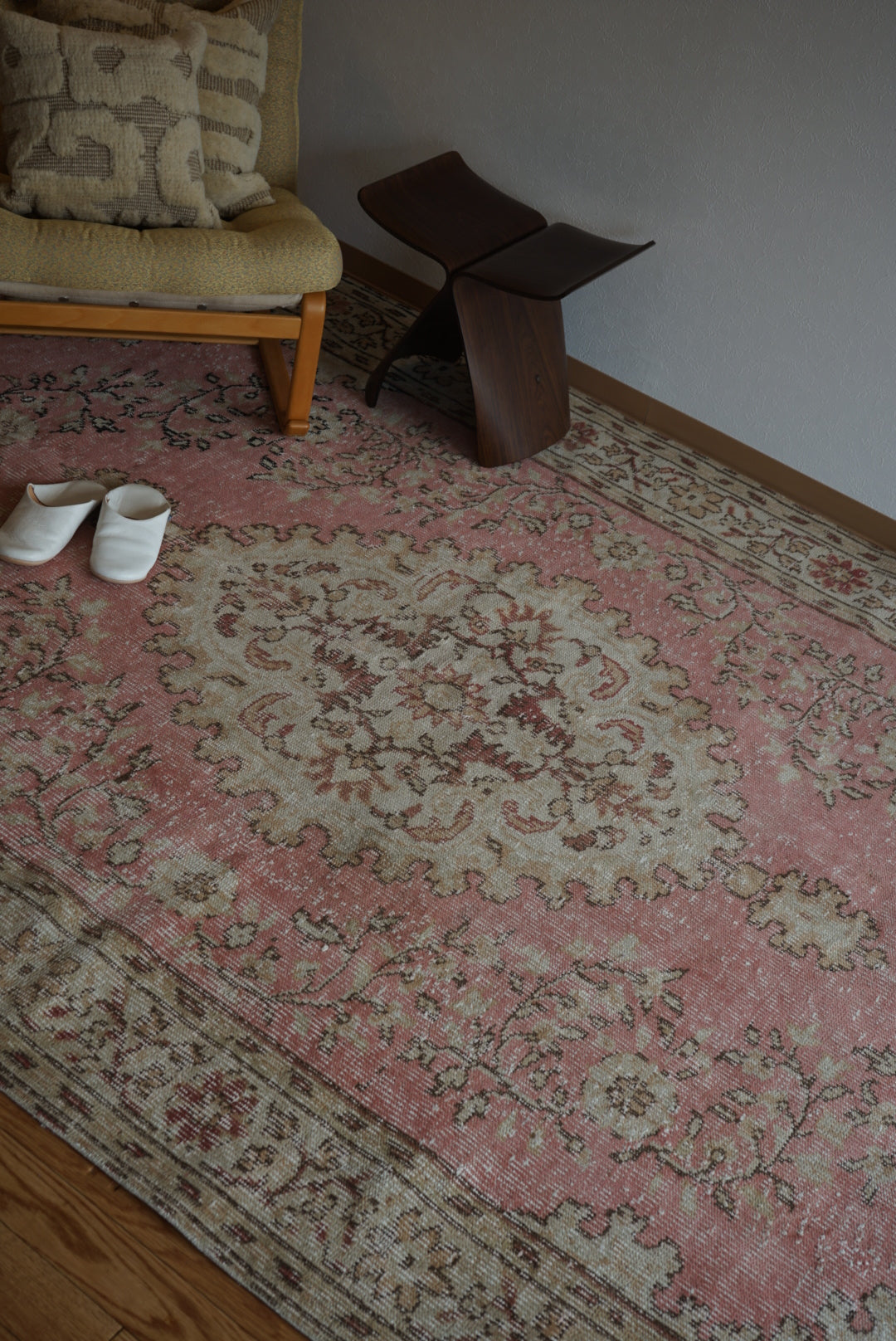 Türkiye Old Isparta Pink 1970年代 312 × 182 cm No.TR25266