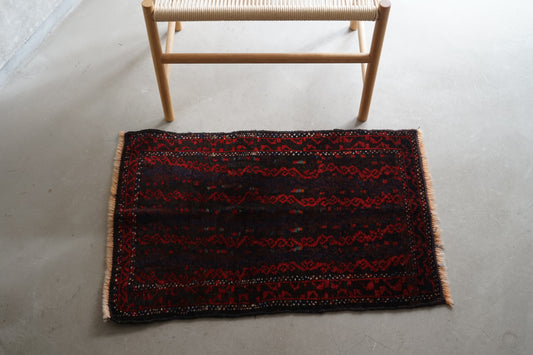 AFGHANISTAN BALUCH DOOR SIZE 1970-1980年代 85.5 × 56 cm / 2'8 × 1'8 ft