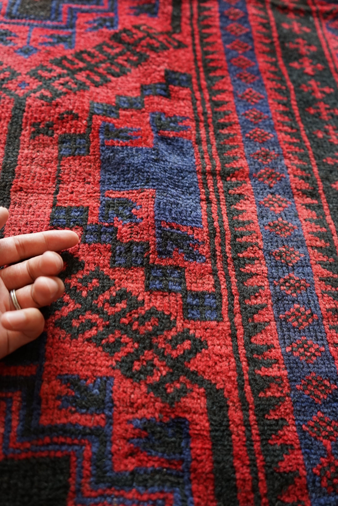Afghanistan Vintage Baluch 1980年代 381 × 152 cm No.AF2529