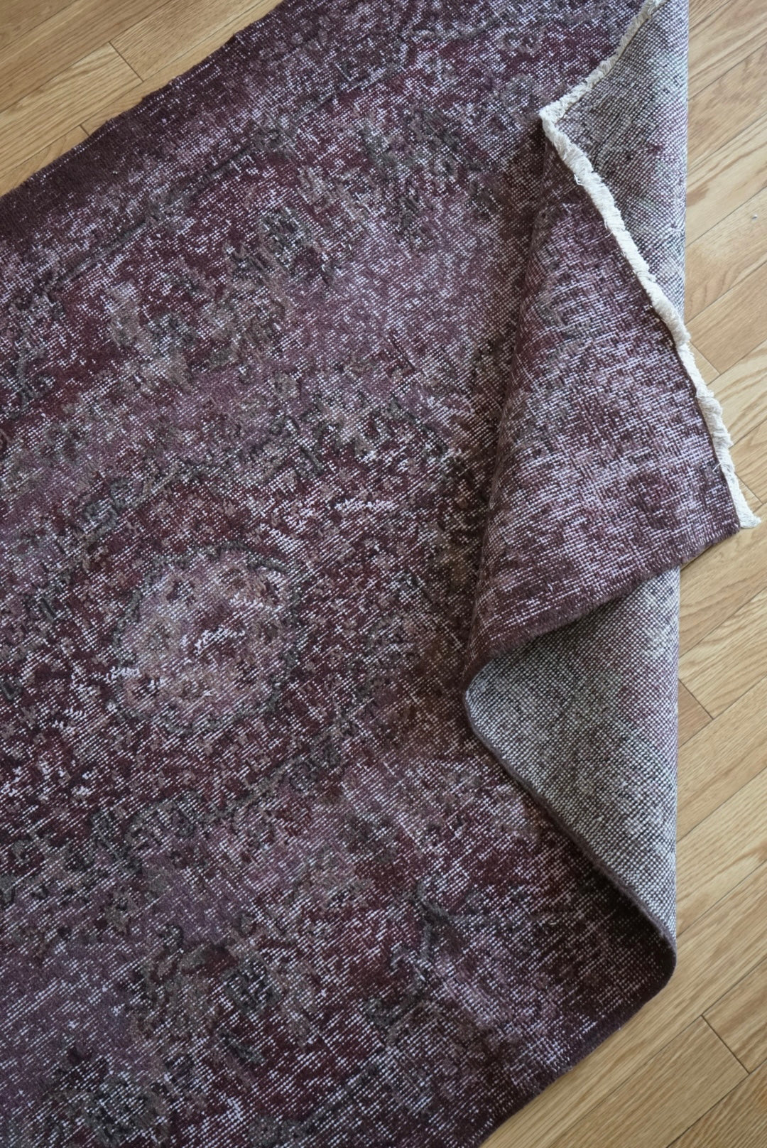 Türkiye Old Isparta Overdye Purple 1970年代 cm No.TR25470