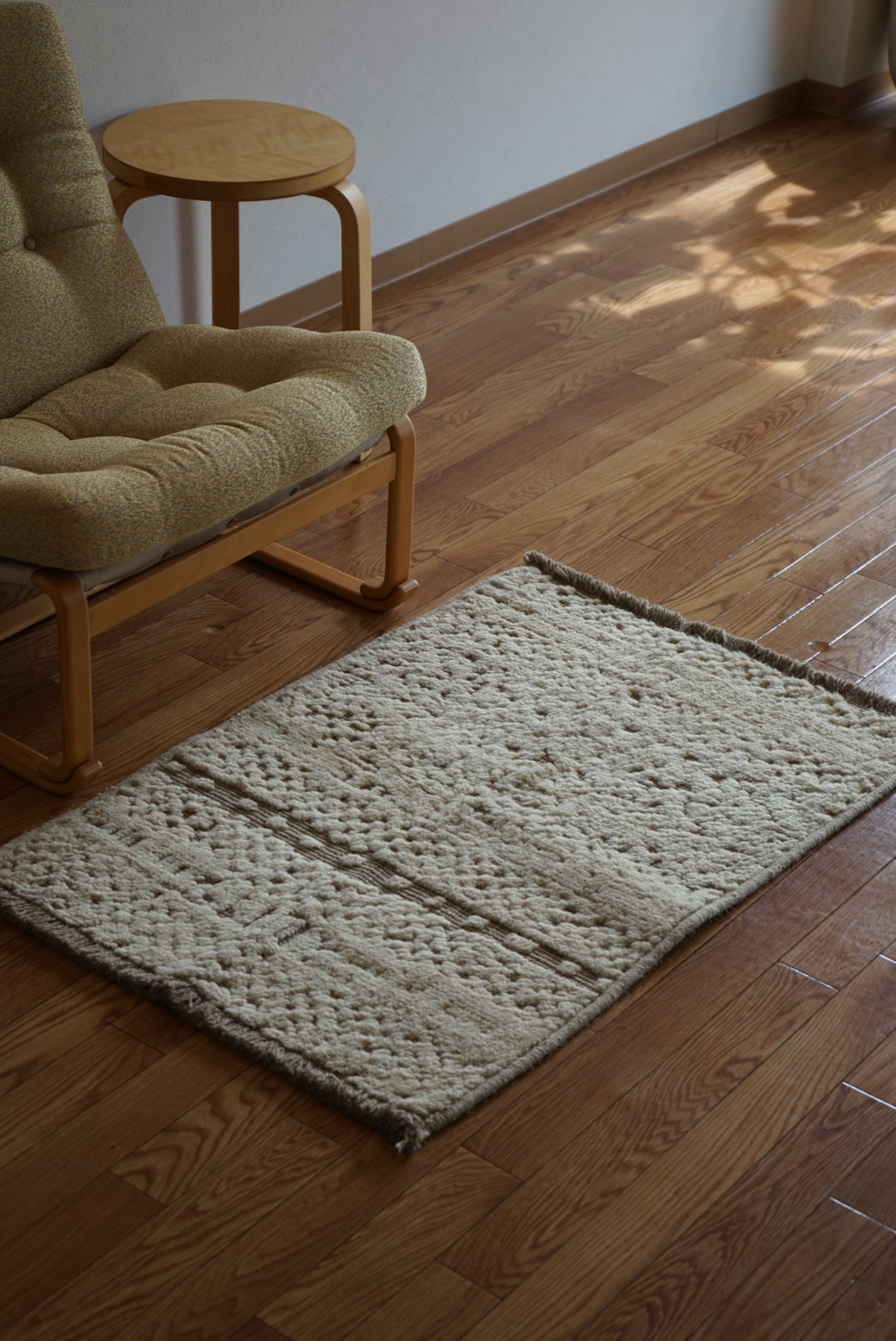 店頭販売 ORIGINAL IRAN QASHQAI KILIM DOORSIZE " MOM " 95 × 65 cm