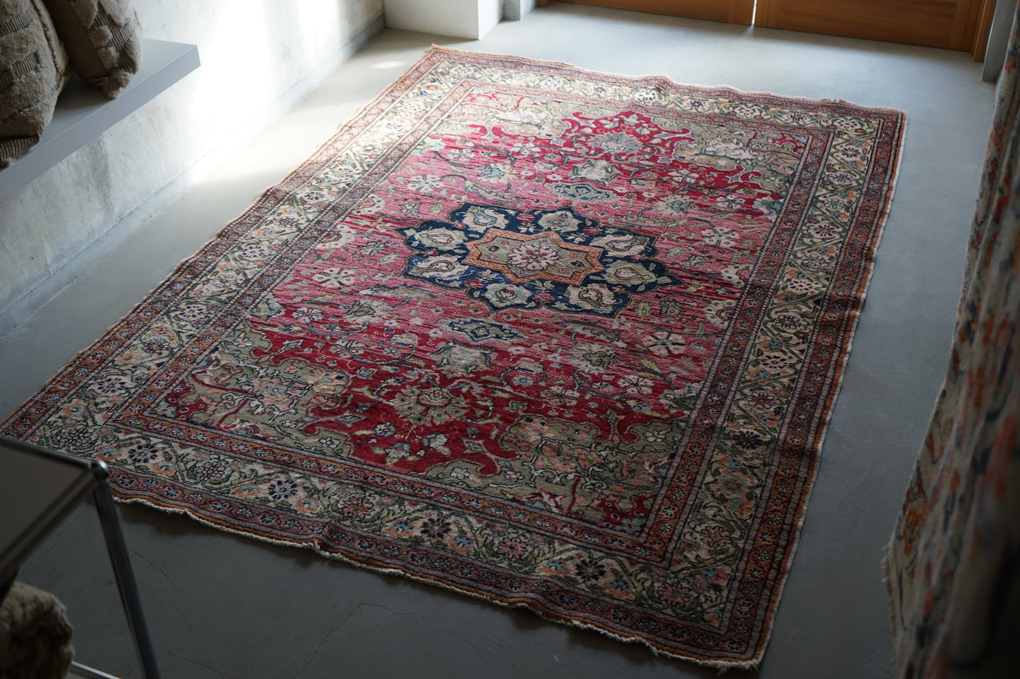 TURKEY OLD KAYSERI PINK 1950-1960年代 218 × 153 cm No.TR25192